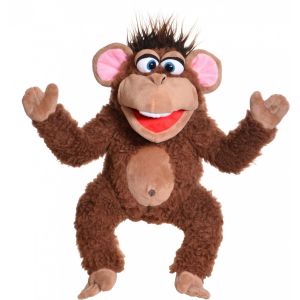 Peluche marionnette Fuzius le singe - Living Puppets