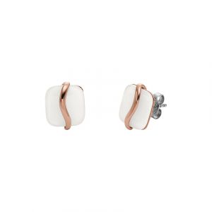 SKAGEN Boucles d'oreilles à fermoir à poussette SOFIE SEA GLASS SKJ1817791 Acier inoxydable