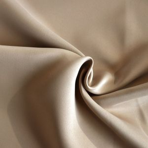 Tissu uni non feu occultant beige - 300 cm - Mondial Tissus