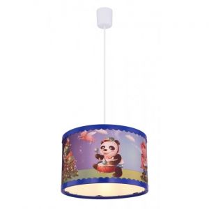 Globo Enfants Plafonnier Lampe Colorée Motifs Animaux Filles Garçons Salle De Jeux Suspendue Lumière 15736H