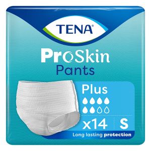 Tena Pro Skin Pants - Slips Absorbants Jetables - Taille S, 14 Unit&eacute;s - Fuites Urinaires & Incontinence