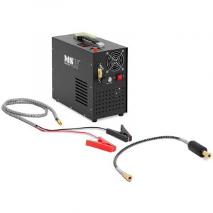 Compresseur pcp 300 bar 12/220 volts 400 watts arr&ecirc;t automatique aluminium t&ocirc;le de fer galvanis&eacute;e noir