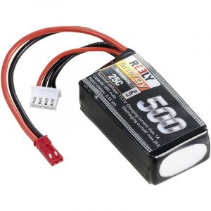 Reely Pack de batterie (LiPo) 11.1 v 500 mAh Nombre de cellules: 3 25 c Softcase bec X949372