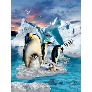 Sunsout Puzzle Pièces XXL - Colonie de Pingouin