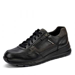 Mephisto Baskets basses Bradley en cuir Noir