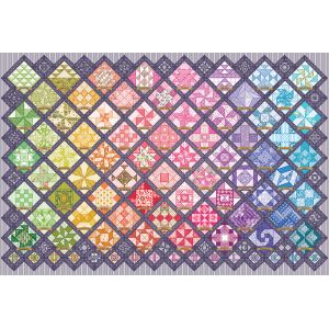 Cobble hill Blocs de Quilt à Quatre Carrés