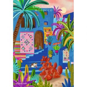 Ravensburger Puzzle Moment 99 pi&egrave;ces : Chefchaouen, Maroc