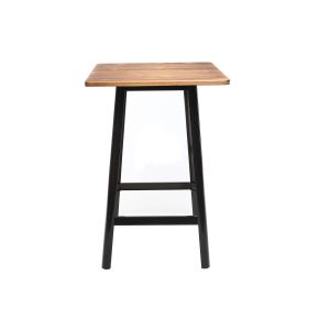 Miliboo Table de bar design noire JONES