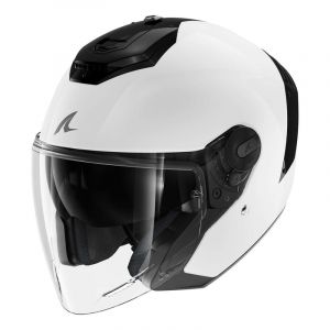 Shark Casque jet RS Jet Blank white azur- S