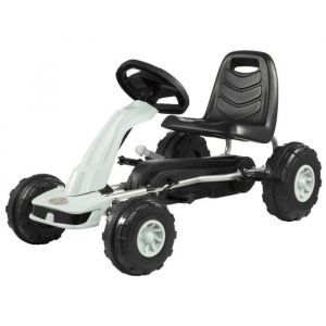 HyperMotion Karts pour Enfants Voiture à Pédales de 3 à 5 Ans - Go Kart Buggy Katring Quad 2 Freins à Main sur Roues Arrières