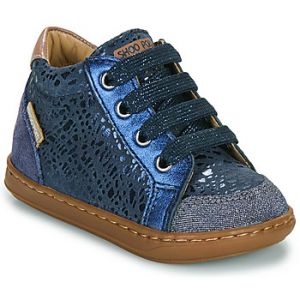 Image de Shoo Pom Baskets montantes enfant BOUBA ZIP BOX Bleu - Taille 20,21,22,23,24,25,26,27