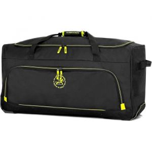 Sac de Voyage - ON S'FAIT LA MALLE - 75x38x31cm - 80 litres - Noir Jaune - Polyester