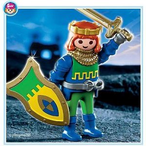 Playmobil 4643 - Les Chevaliers : Prince, bouclier et &eacute;p&eacute;e