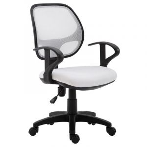 Image de Idimex Chaise de bureau pour enfant COOL, blanc