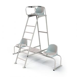 Chaise d'arbitre acier simple Sporti France