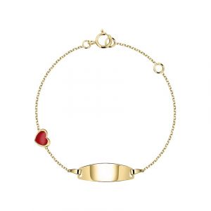 FAVS Little Friends - I.D.-Armband 375er Gelbgold Armbänder & Armreife 1 ct Damen (158.99 € / 1 ct)