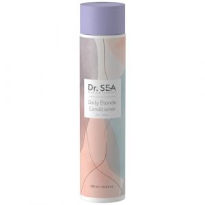 Dr. Sea Après-Shampoing Blond Quotidien Anti-Cuivré à la Provitamine B5 et Pigment Violet - Cheveux Blonds, Méchés ou Décolorés - Lissage et Douceur - Sans Silicone, Sans SLS/SLES - 300ml