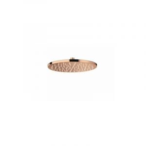 Cristina Ondyna Pomme de douche ronde D. 30 cm Or Rose Pvd ITALY PD55846P