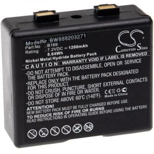 Vhbw Batterie compatible avec AEG Teleport K radio talkie-walkie (1200mAh, 7,2V, NiMH)