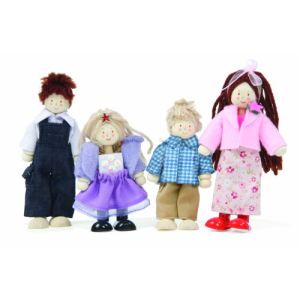 Le Toy Van Famille de 4 poup&eacute;es