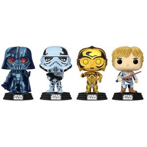 Figurine Funko Pop! 4pk Retro Series