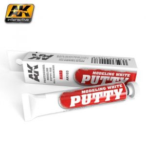 (AK00103) - AK Interactive Modelling White Putty 20ml