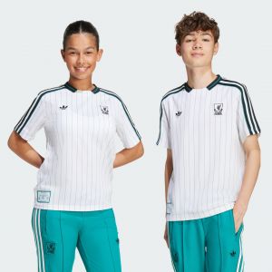 Adidas Liverpool Maillot d'Entraînement Terrace Icons - Blanc Enfant Originals, pointure 128 cm - ['Blanc'] - Taille 128 cm