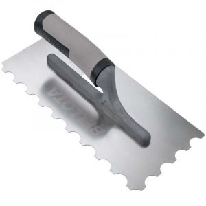 Bellota Peigne à colle dents demi-lune Inoxydable. Manche bi-matière