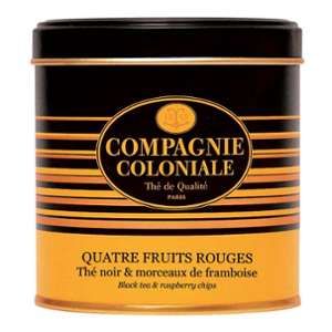 Image de Compagnie Coloniale Thé noir Quatre Fruits Rouges - 150 gr