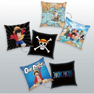 Herding One Piece pack 3 oreillers Characters 40 x 40 cm - - Coussin