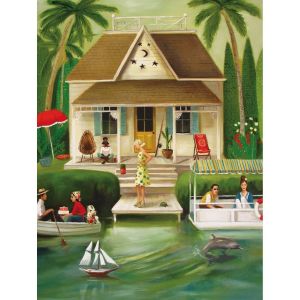 Puzzle 500 pièces : Splendide maison d'été