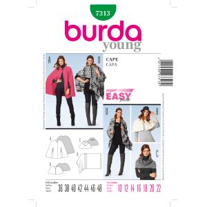 Image de Burda Patron 7313 Cape