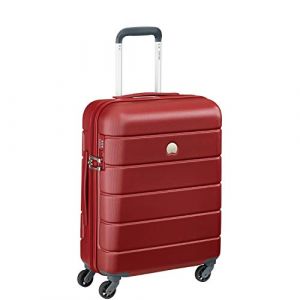 Image de Delsey Valise Cabine Slim Lagos 4 Roues 55 cm Rouge
