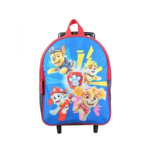 Sac à dos à roulettes - BAGTROTTER - Pat'Patrouille - Bleu - Enfant - L25 x l12 x H32 cm