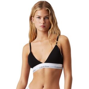 Calvin Klein Soutien-Gorge Brassière Femme Triangle Rembourrage Amovible, Noir (Bla, XS