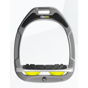 Étriers Incliné Grip Aluminium/Gris/Jaune Flex-On Green Composite