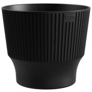 Tera Cache-pot 'Mini', diamètre: 200 mm, ash