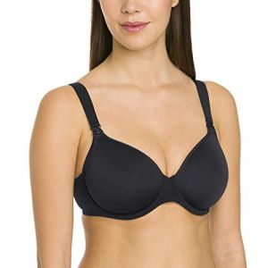 Anita Maternity Bra with Underwire and Spacer Cup Soutien-Gorge Spécial Maternité, Noir (Schwarz 001), 90C (Taille Fabricant: 75C) Femme