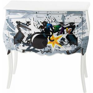 Image de Amadeus Commode boom 2 tiroirs cm x cm x 40 cm - Trend'up 80 Décoré