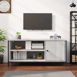 VidaXL Meuble TV sonoma gris 100x40x45 cm bois d'ingénierie