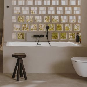 Roca Ona Baignoire rectangulaire à encastrer, compatible avec robinetterie de rebord de baignoire ou poignée de maintien, A248630000,