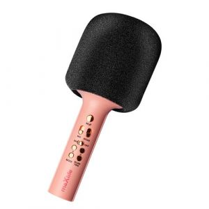 Micro Karaoké Bluetooth Haut-parleur intégré Autonomie 8 Heures Maxlife Rose