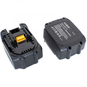Vhbw 2x Li-Ion batterie 2000mAh (14.4V) pour outil électrique outil Powertools Tools Makita TD130DRFXW, TD130DZ, TD131,