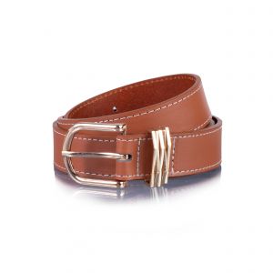 Isotoner Ceinture femme lisse bijoux Beige - Couleur Beige - Taille Taille unique