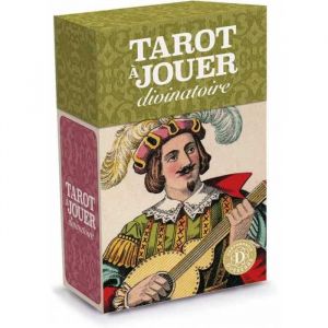 Cartamundi Dusserre - Tarot &agrave; Jouer divinatoire - 78 Cartes + Cartes et vid&eacute;o explicatives - Tarologie - Cartomancie