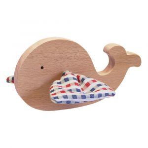 Paulette et Sacha Baleine - petits carreaux