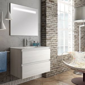 Cosyneo - Meuble de salle de bain - BALEA et miroir Led STAM - 60cm