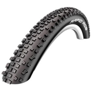 Schwalbe Rapid Rob Active Line, Drahtreifen Pneu de v&eacute;lo Mixte Adulte, Noir, 26x2.25/57-559