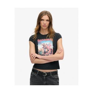 Superdry T-shirt femme Iron Maiden