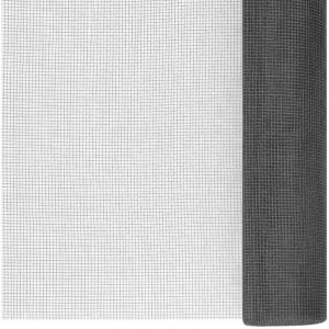VidaXL ?cran en treillis Fibre de verre 80x500 cm Noir